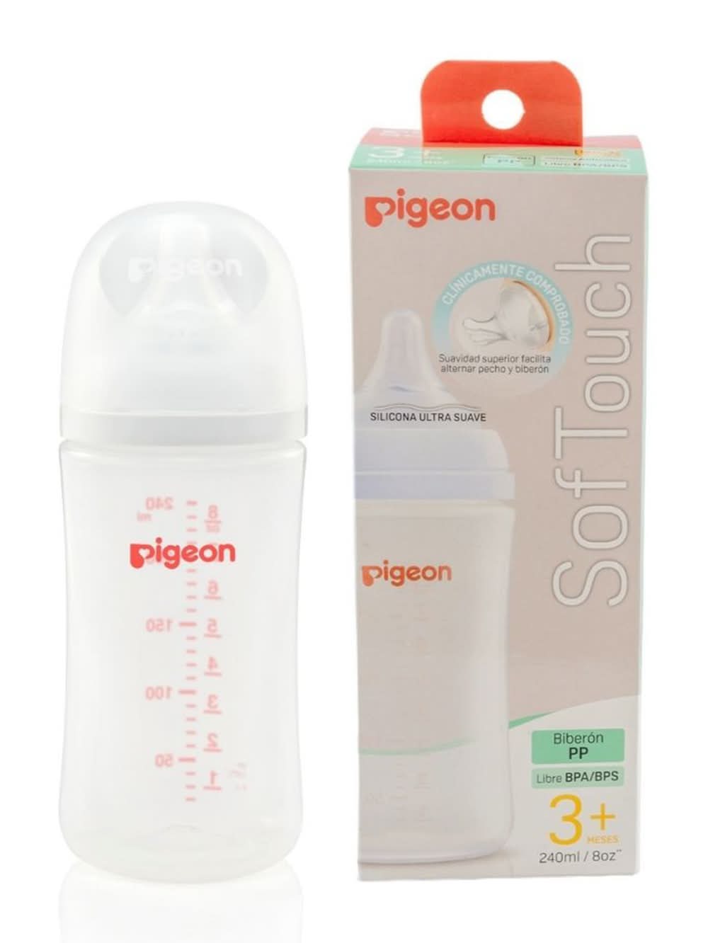 Pigeon Mamadera boca ancha perist (240 ml)
