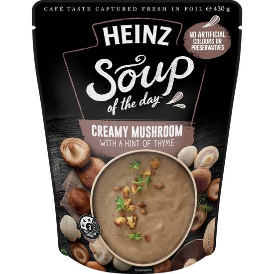 Heinz Soup Of the Day Mushroom & Thyme Vegetable Soup 430g