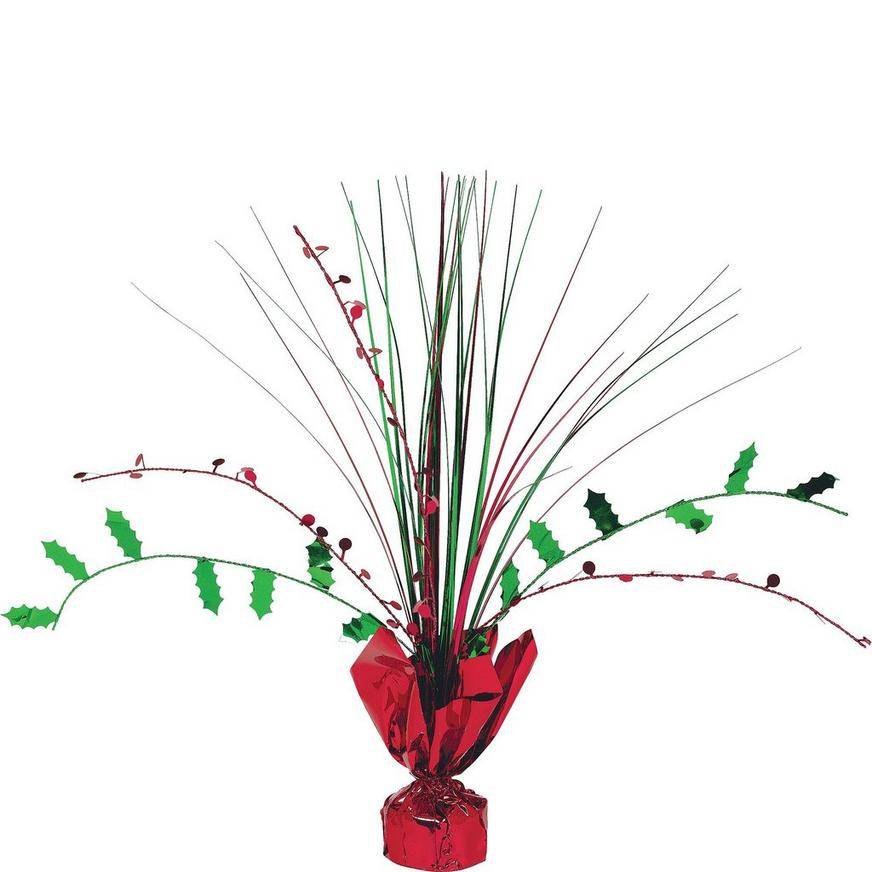 Holly Spray Centerpiece