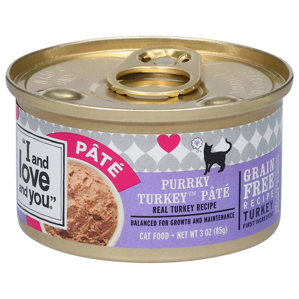 I and love and you Purrky Turkey Pate Cat Food (3 oz)