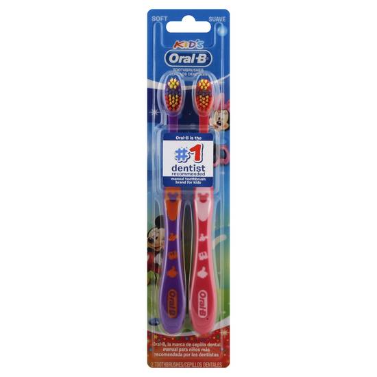 Oral-B Soft Toothbrushes (2 ct)