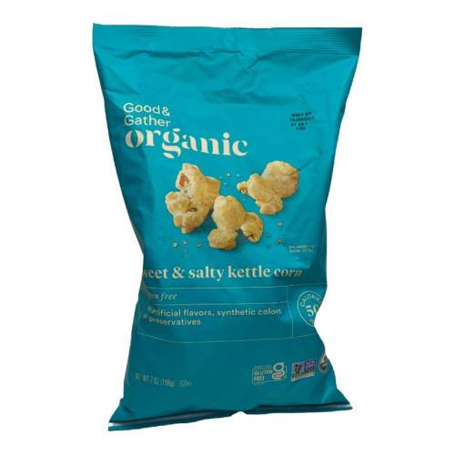 Good & Gather Organic Kettle Corn (sweet -salty)