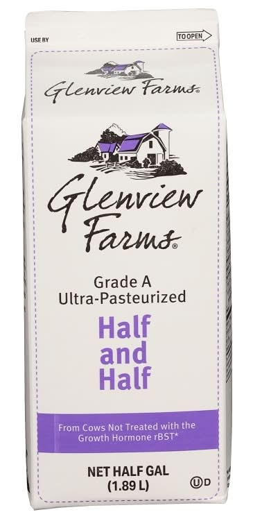 Glenview Farms Half & Half Liquid (1.89 L)
