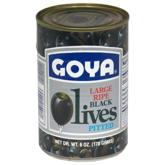 Goya Olives (black/pitted ripe)
