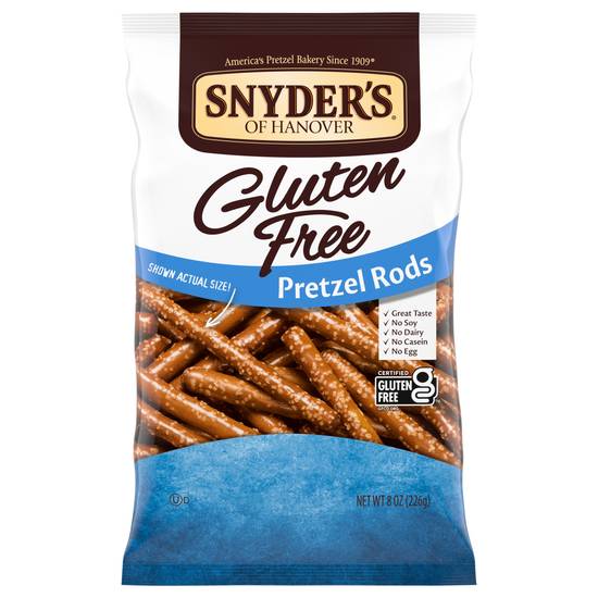 Snyder's Of Hanover Gluten Free Pretzel Rods (8 oz)