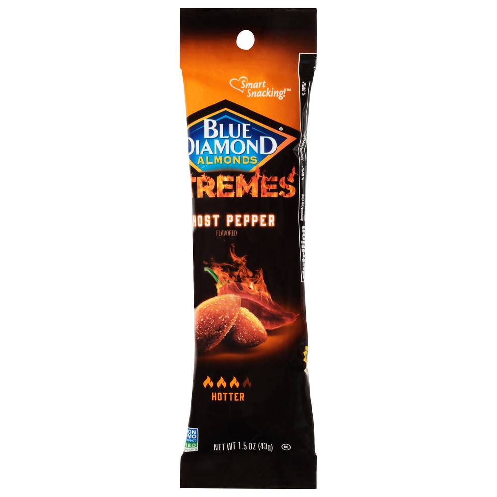 Blue Diamond Almonds Xtremes Snack Nuts, Ghost Pepper (6.3 oz)