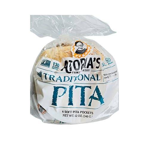 Atoria's Traditional Pita Bread (12 oz)