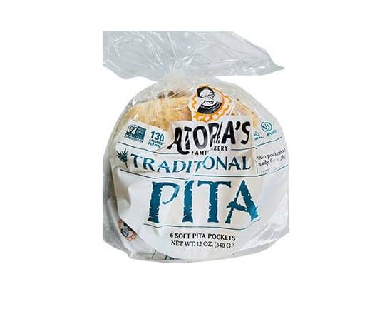 Atoria's · Traditional Pita Bread (12 oz)