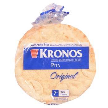 Kronos - 7" Original Pita - 10 Ct (Case of 12)