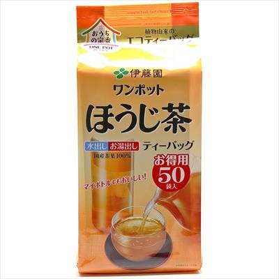 伊藤園　ワンポット　ほうじ茶　ティーバッグ　５０袋入