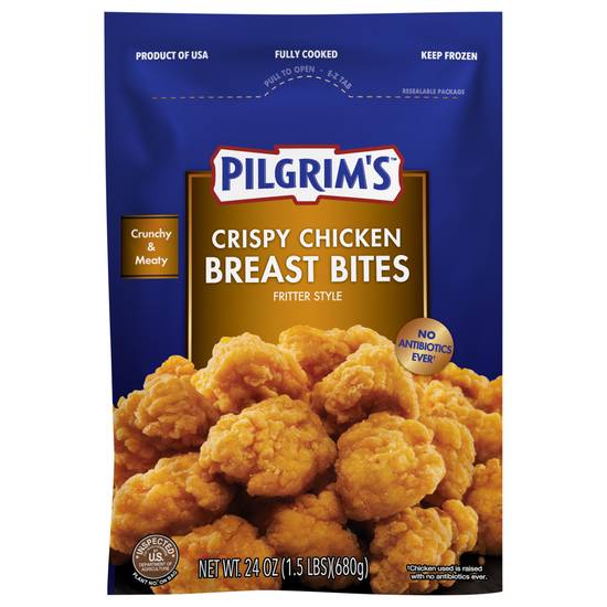 Pilgrim's Fritter Style Crispy Chicken Breast Bites