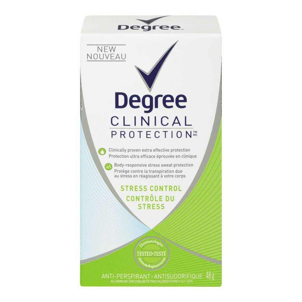 Degree For Women Clinical Protection Stress Control (48 g)