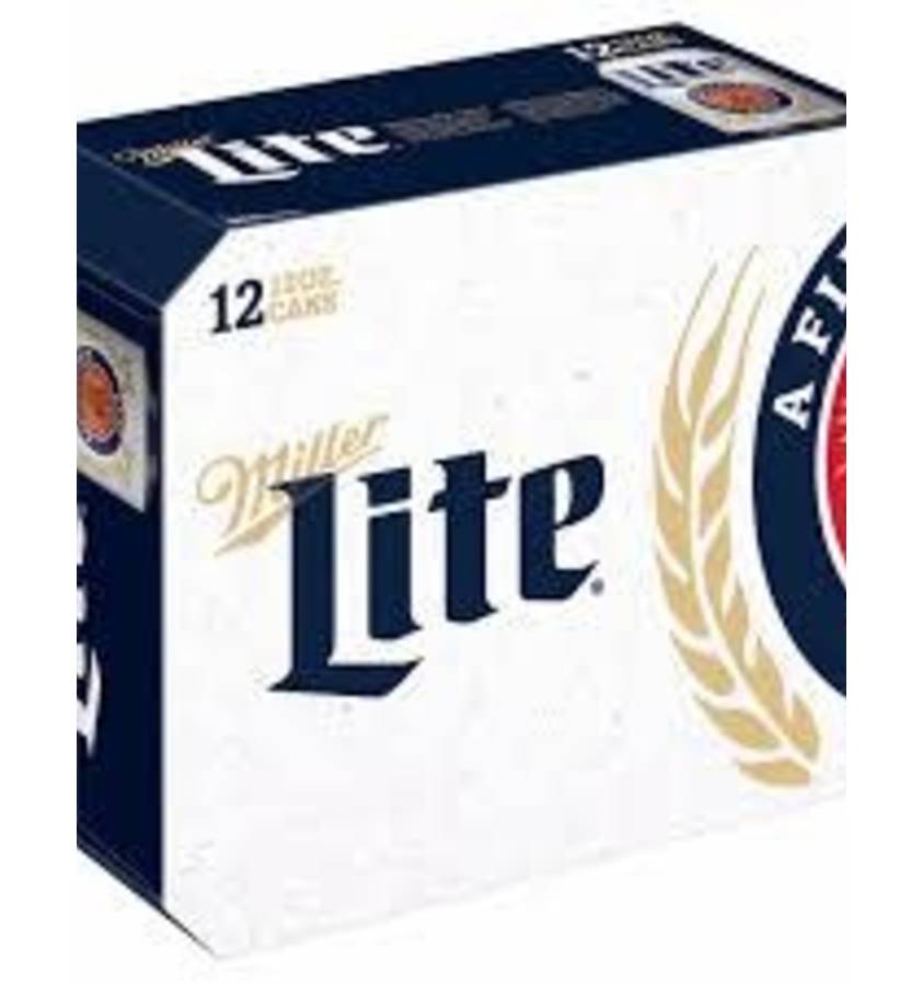 Miller Lite Beer American Lager - 12 Pack
