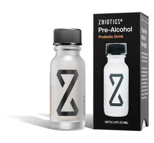Zbiotics Pre-Alcohol Probiotic Drink (0.5 fl oz)