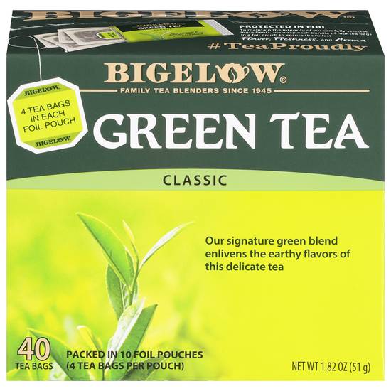 Bigelow Classic Green Tea (40 ct, 1.82 oz) (classic)