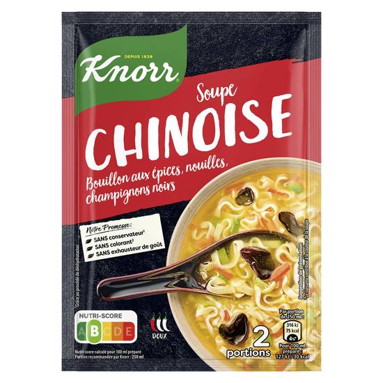 Knorr - Soupe déshydratée chinoise