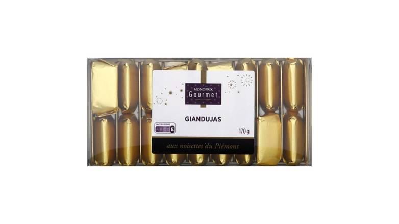 Monoprix Gourmet Boîte de Giandujas aux noisettes La boîte de 170 g