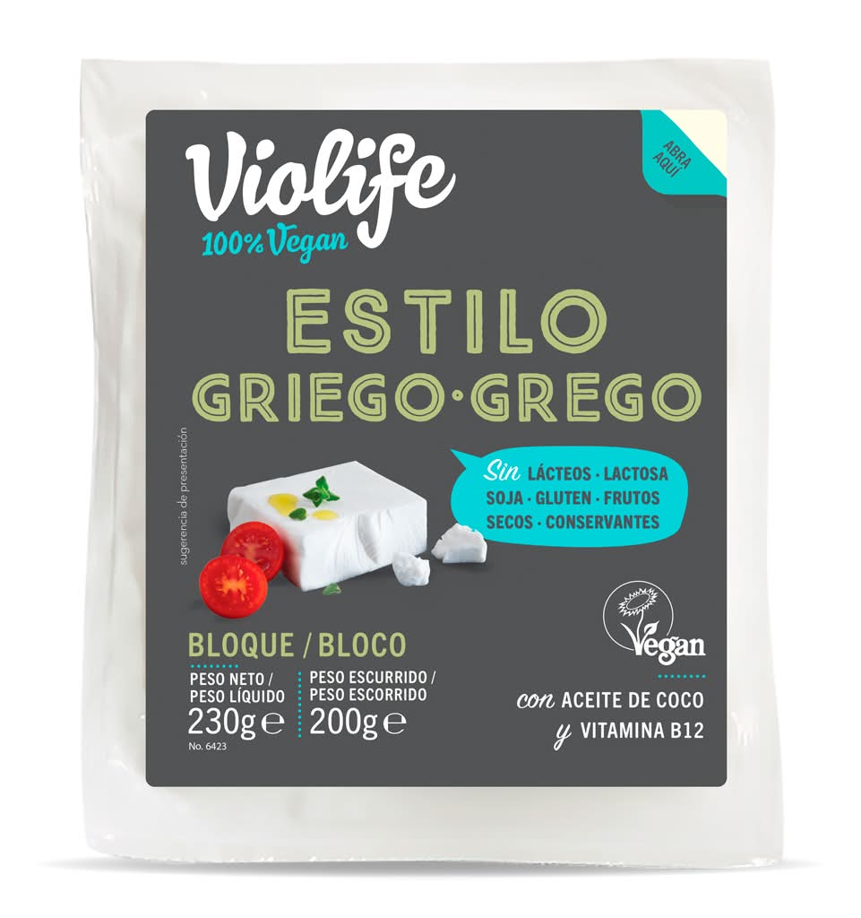Violife - Preparado Vegan Bloco Estilo Grego, 200g