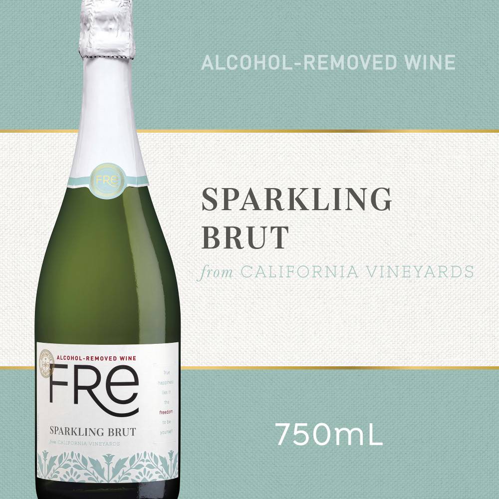 Fre California Vinyards Sparkling Brut Wine (750 ml)