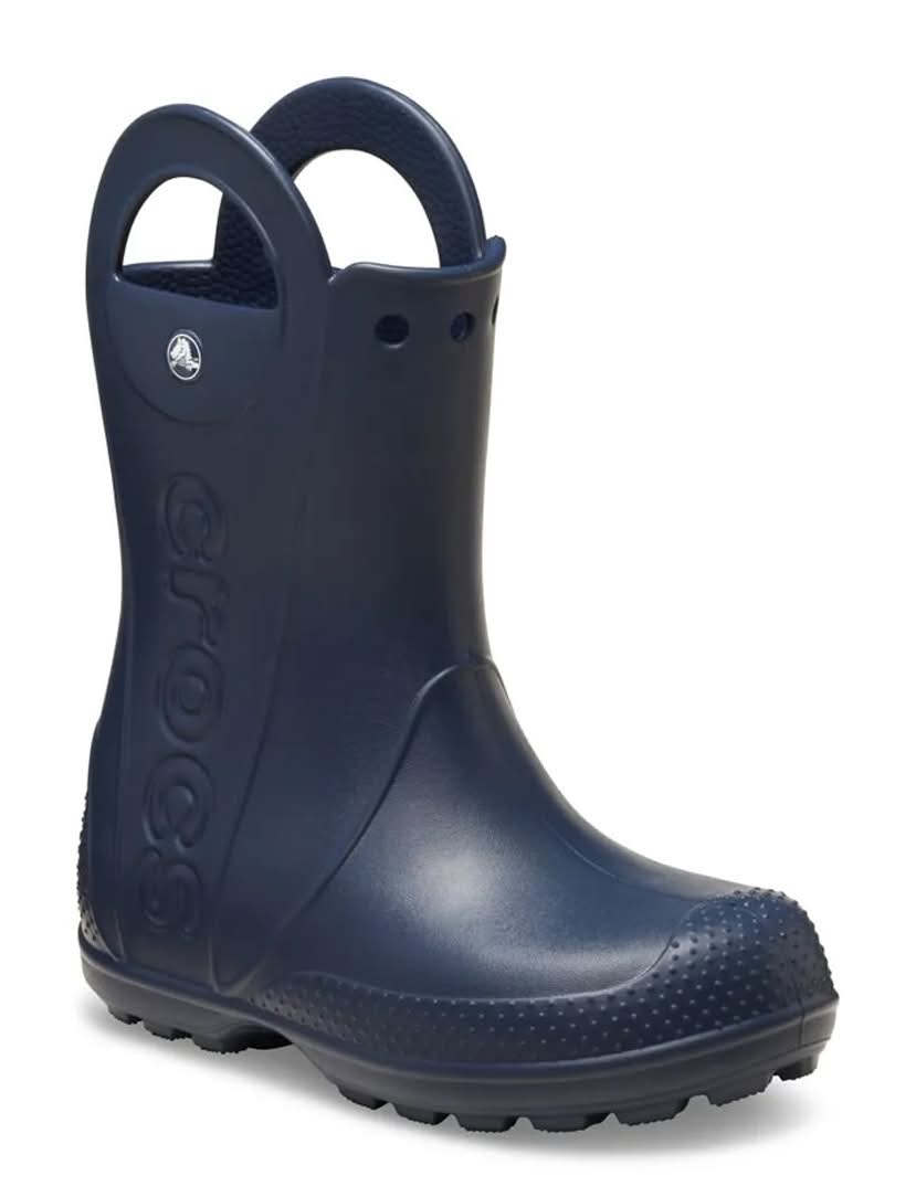 Crocs Handle It Rain Boot - Kids' (Navy Medium - 10 Toddler)