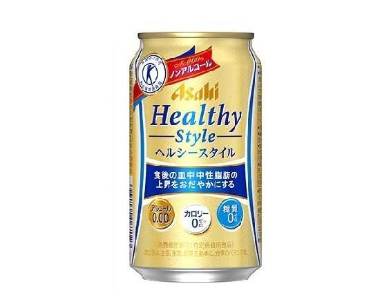 274878：〔ノンアルコール〕アサヒ ヘルシースタイル（特保） 350ML缶 / Asahi Healthy Style (Non‐Alcoholic Beer)