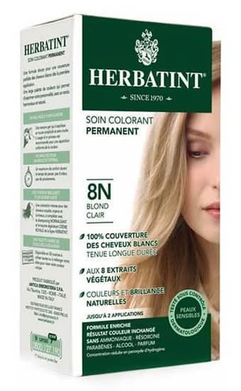 Tinta Cabelo N8 Louro Claro Herbatint emb. 150 ml