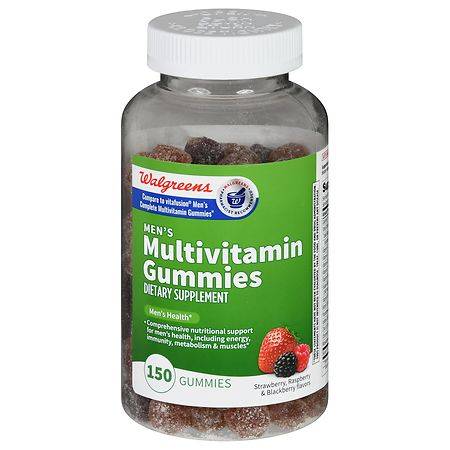 Walgreens Men's Variety Flavored Multivitamin Gummies
