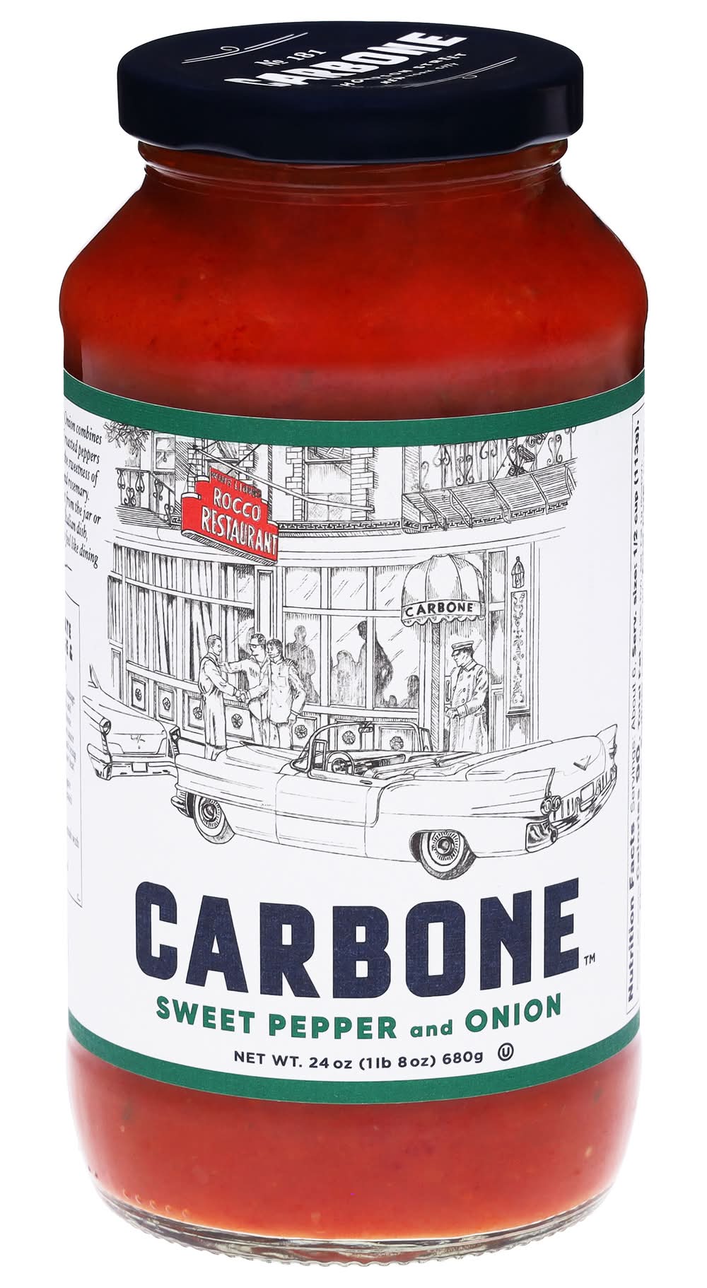 Carbonell Sweet Peppers & Onions Sauce (24 oz)
