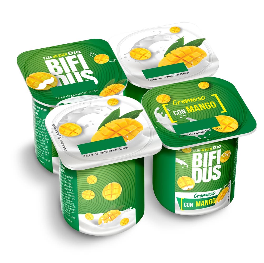 Bífidus Con Mango Dia Pack 4 X 125 G