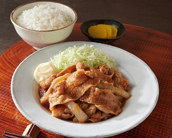 味付け黄金比率！豚生姜焼き弁当 [A Golden Ratio of Seasonings] Ginger Pork Stir-Fry