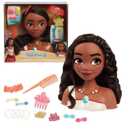 Disney Moana Basic Styling Head, 8 Inch
