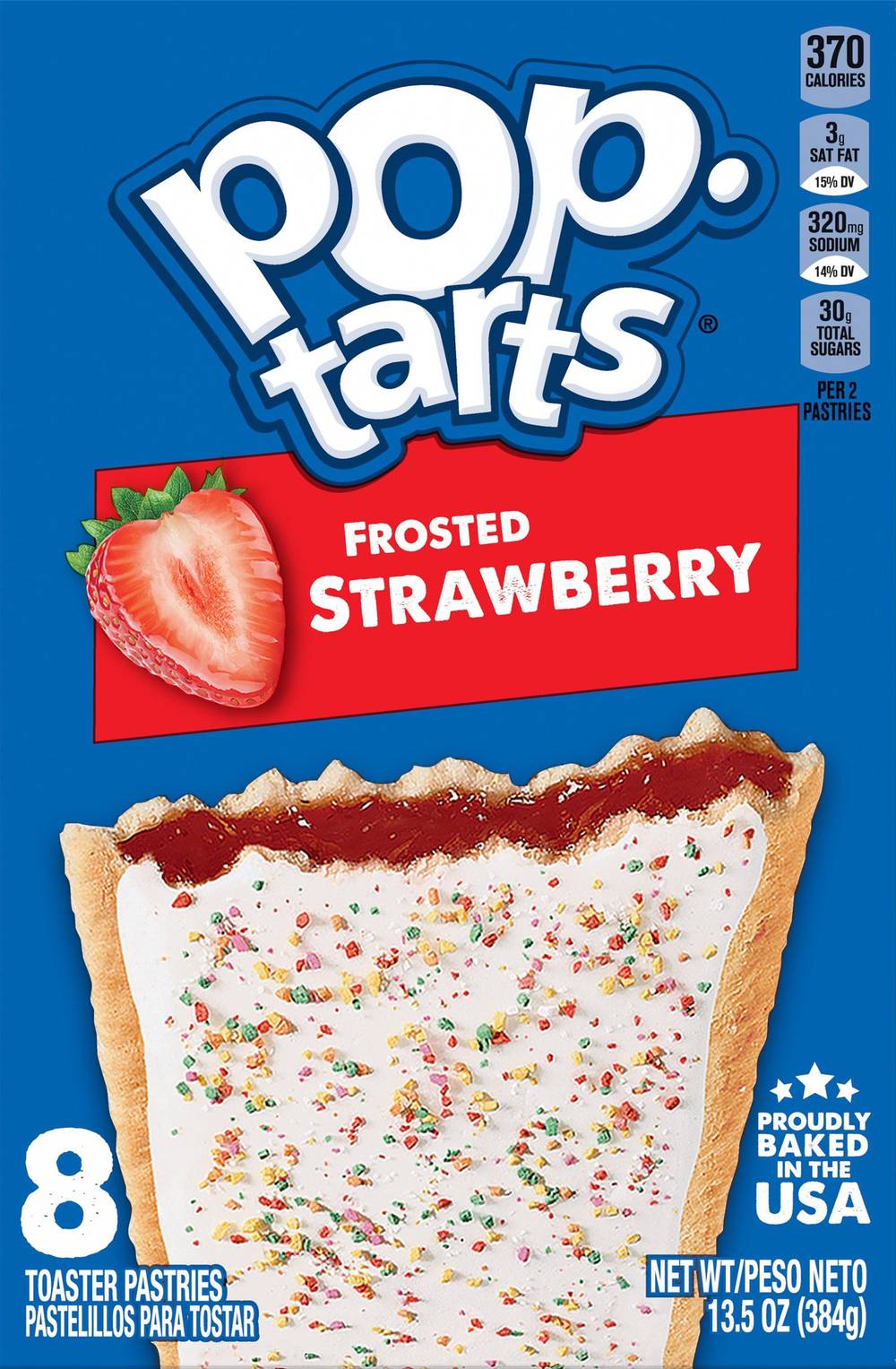 Pop-Tarts Frosted Toaster Pastries (strawberry)