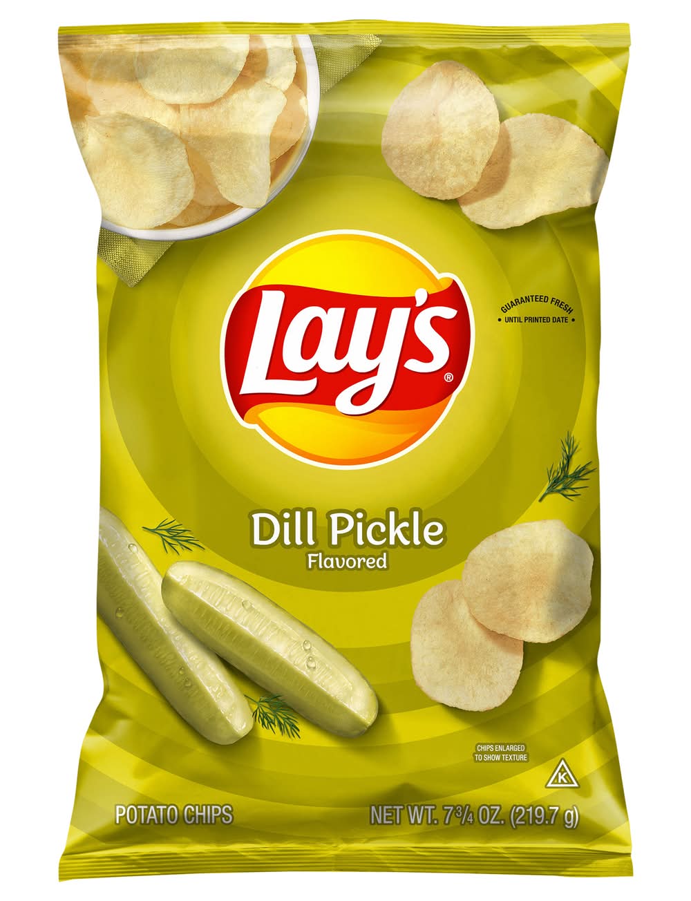 Lay's Potato Chips, Dill Pickle (7.75 oz)