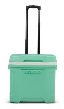 Igloo Latitude Rolling Cooler 30qt, Mint