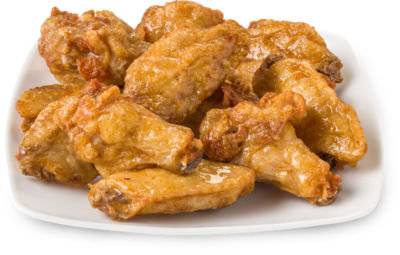 Deli Chicken Wings Bone-In Salt & Vinegar Hot - 1 Lb (Available From 10Am To 7Pm)