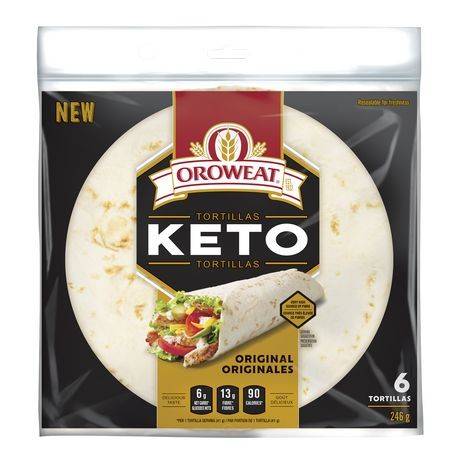 Oroweat Original Keto Tortillas (246 g, 6 ct)