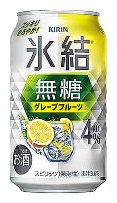 【アルコール】氷結≪無糖GFAlc.4%≫(350ml)