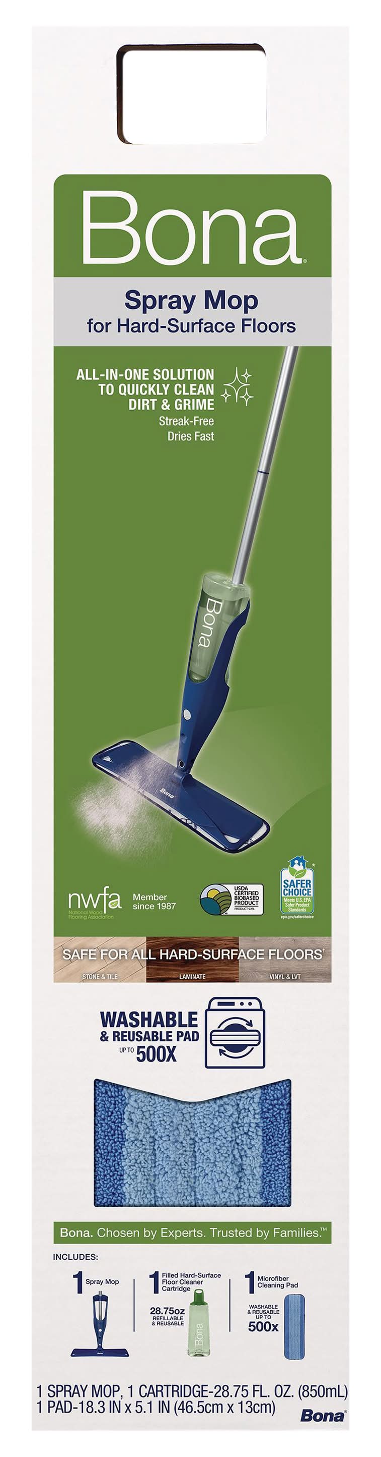Bona Spray Mop For Hard-Surface Floors (28.8 fl oz)
