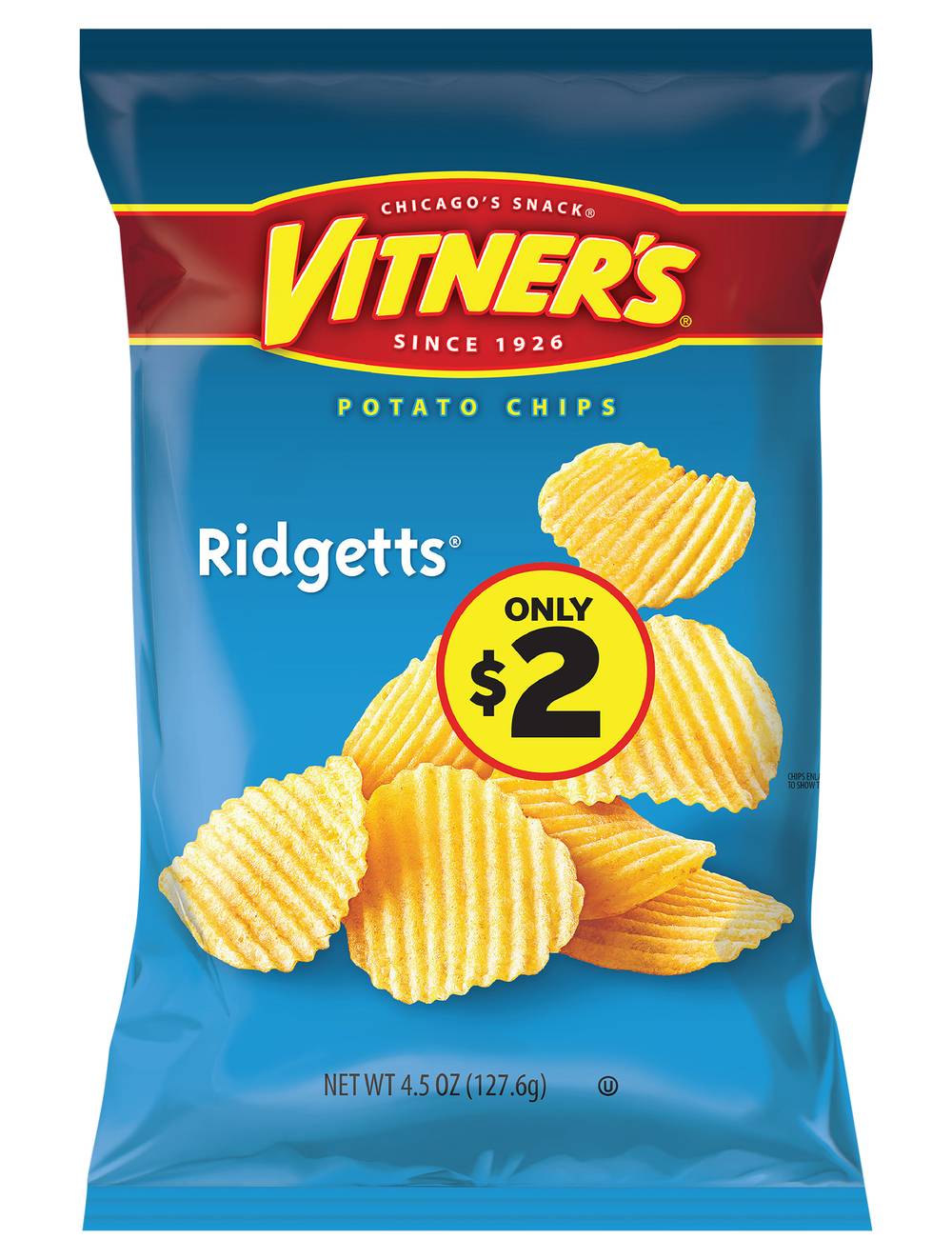 Vitner's Ridgetts Potato Chips (4.5 oz)