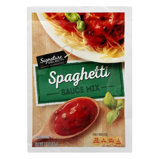 Signature Select Spaghetti Sauce Mix