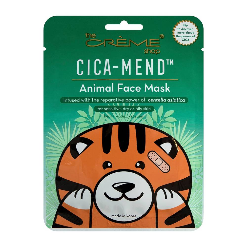 The Creme Shop Cica-Mend Animal Face Mask