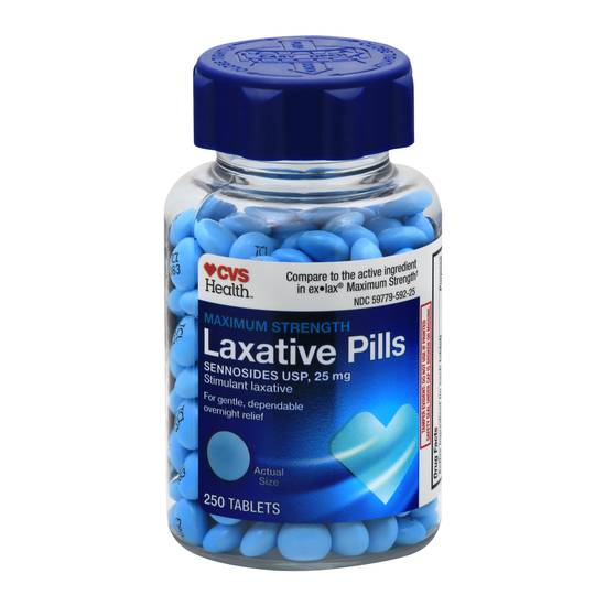 Cvs Health Maximum Strength 25 mg Laxative Pills (250 ct)