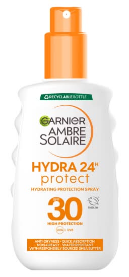 Garnier Ambre Solaire 24 Hour Protection Hydrating Spray Spf30 (200ml)