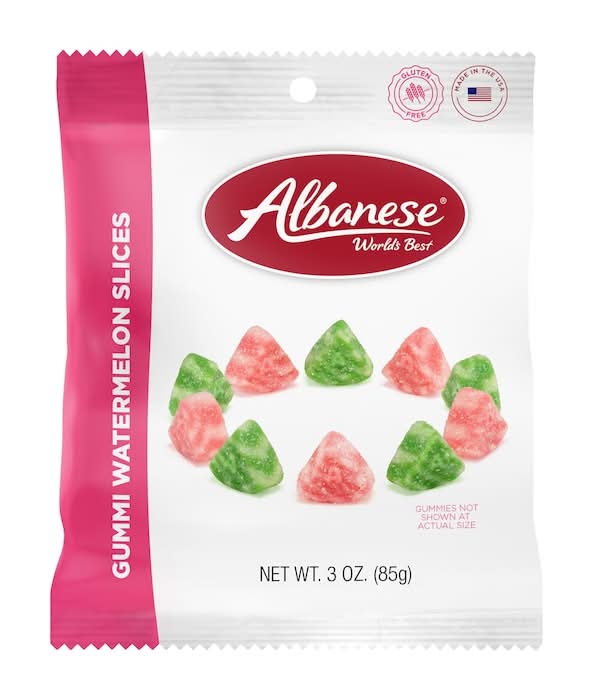 Albanese Gummi Slices, Watermelon (3 oz)