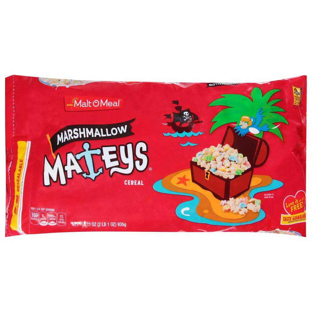 Malt-O-Meal Super Size Marshmallow Mateys Cereal (2.06 lbs)