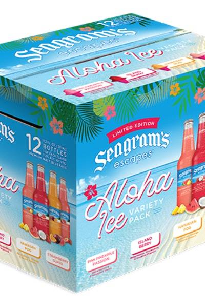 Seagram's Escapes Hola Paradise Premium Malt Beverage Variety pack (12 pack, 12 fl oz)