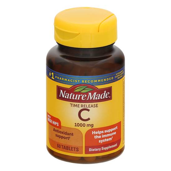 Nature Made Time Release Vitamin C Tablets 1000 mg (60 ct)