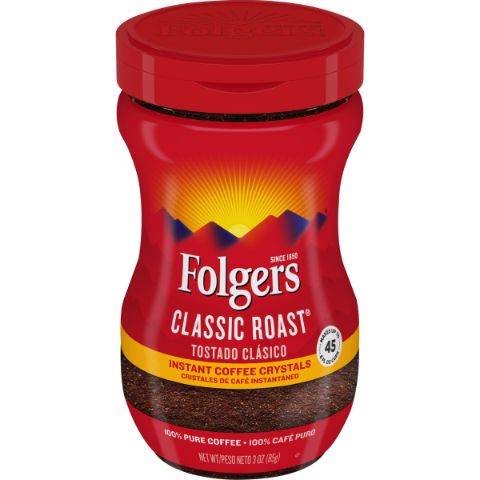 Folgers Instant Coffee Classic Roast 3oz
