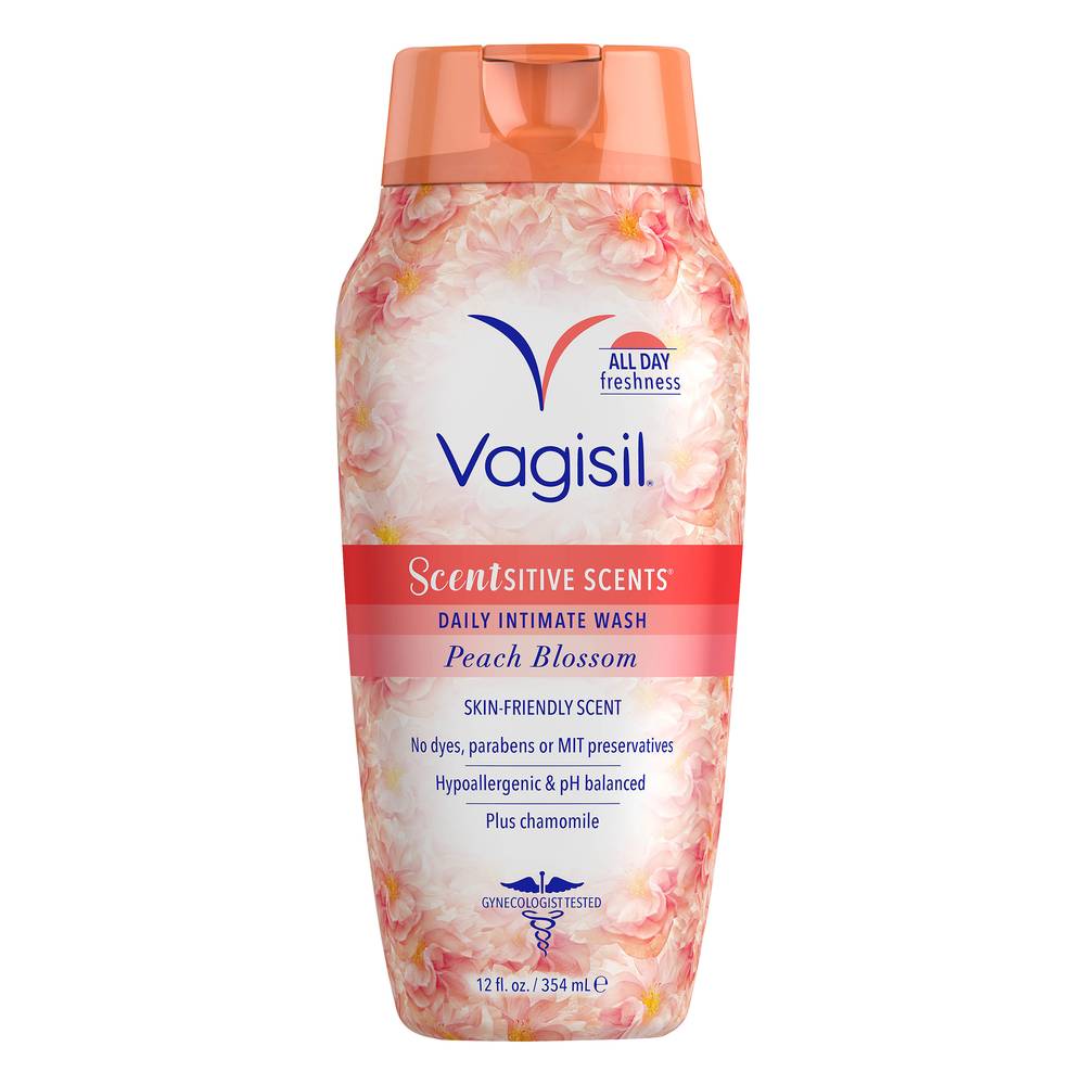 Vagisil Scentsitive Scents Peach Blossom Daily Intimate Wash