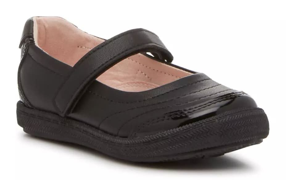 Kelly & Katie Lil Francis Mary Jane Flat - Kids' (Black Medium - 11 Youth)